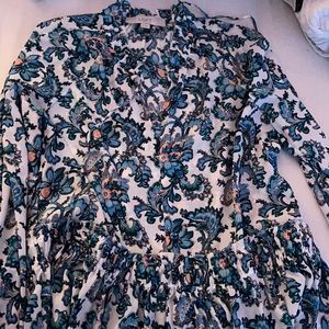 Paisley blouse, LOFT size XS